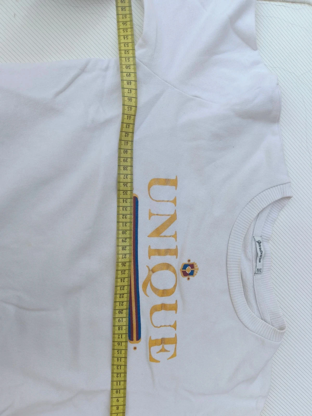 Sudadera Blanca - Stradivarius 💜 – photo 6